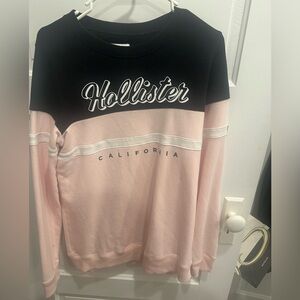 Medium pink and black sweater